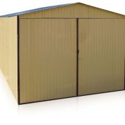 plechová garáž sedlová strecha 3x5