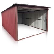 Plechová garáž 3x5 so spádom strechy dozadu BTX 3005
