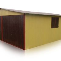 Plechová garáž 6×5 sedlová strecha