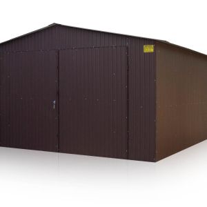 Plechová garáž 4×6 sedlová strecha BTX 8017