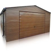 Plechová garáž 5x8 sedlová strecha