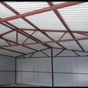 Konštrukcia garáže 6x6m SEDLOVÁ STRECHA